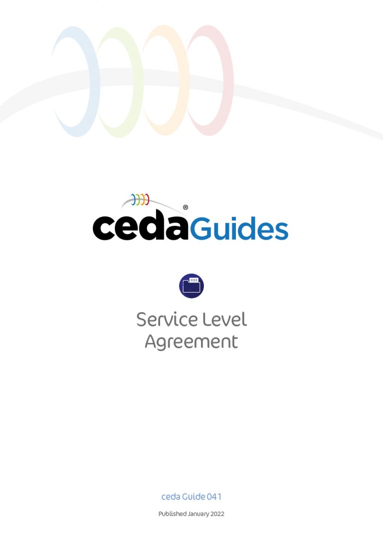 Service Level Agreement ceda